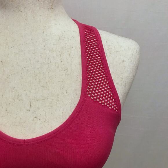 DKNY NWOT Pink Racerback Sports Bra Women XS - Picture 3 of 9